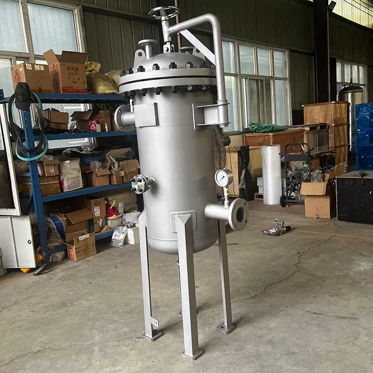 華豫生產(chǎn)供應(yīng)液體除雜質(zhì)HY-DL80-1.6袋式過(guò)濾器