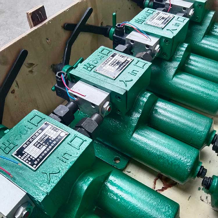 華豫供應(yīng)油液除雜質(zhì)SPL-15網(wǎng)片式雙筒油過濾器